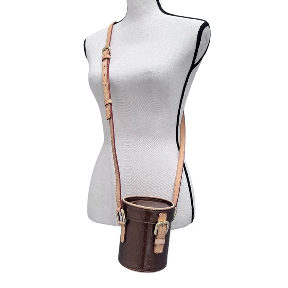 LOUIS VUITTON VERNIS ASTOR PLACE BRONZE CROSSBODY BAG - Picture 10 of 12